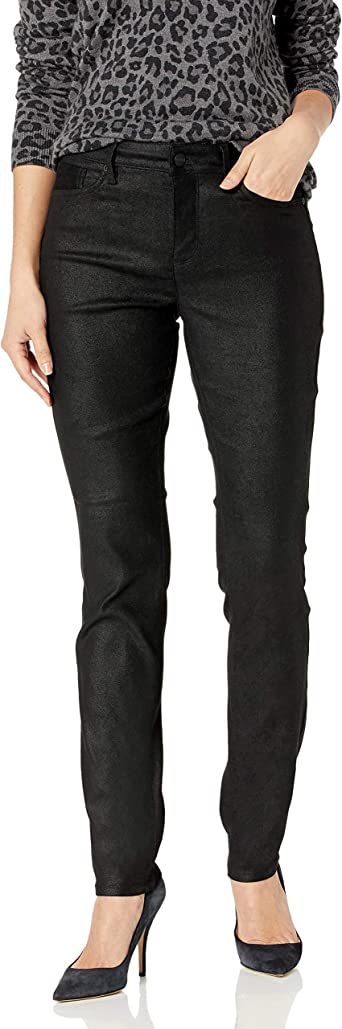 NYDJ Women's Alina Skinny Faux Suede Jeans