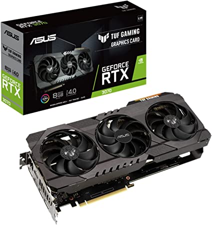 ASUS TUF GAMING NVIDIA GEFORCE RTX 3070 V2 OC EDITION GRAPHICS