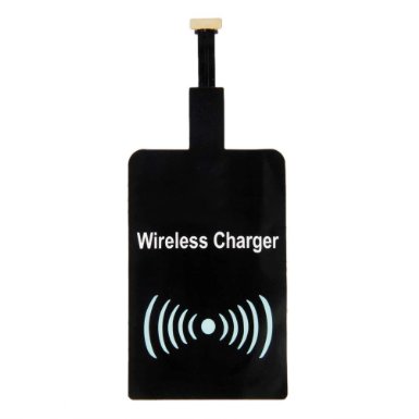 RIVERSONG Universal Qi Wireless Charging Receiver Module for 5-Pin Micro USB Android Mobile Phone - Port B