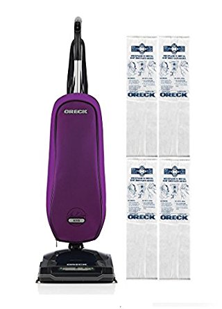 Oreck Upright Vacuum Cleaner Axis with 4 HEPA Bags Bundle | 3 YEAR Warranty | 2 Tune Ups | Carpets, Tile and Hardwood Flooring | Dirt, Debris, Pet Hair | Lightweight, High-Suction Clean