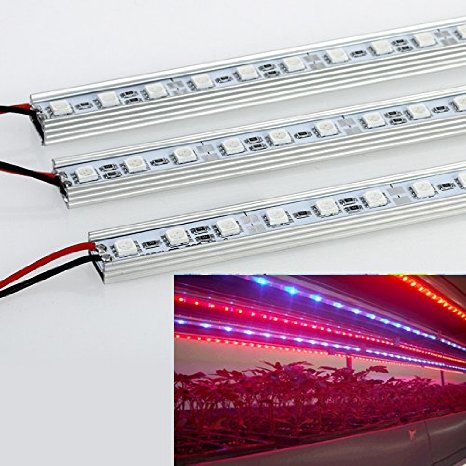 [Pack of 5]eSavebulbs 10W LED Grow Light Strip,36pcs 5050SMD Leds,27Red/9Blue,DC 12V,Grow Light For Indoor Plants,Perfect for Garden/Greenhouse Lighting,Hydroponic System Kit