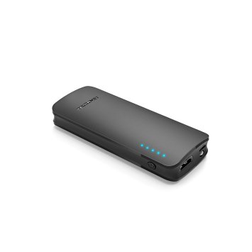 TeckNet PowerZen G1 6400mAh 2.4A Output Ultra Compact USB Portable Charger External Battery Power Bank with BLUETEK Smart Charging Technology For Apple iPhone, iPad Air, iPad Mini, iPad Pro, Samsung Galaxy, Nexus, HTC, Motorola, Nokia, PS Vita, Gopro, more Phones and Tablets