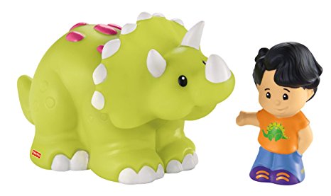 Fisher-Price Little People Koby and Triceratops
