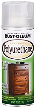 Rust-Oleum 7871830 Polyurethane Spray, Semi-Gloss, 11.25-Ounce