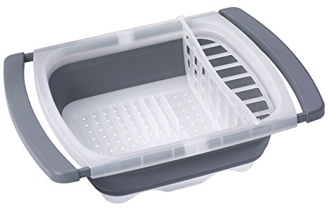 Prepworks by Progressive by Progressive Collapsible Over-The-Sink Dish Drainer