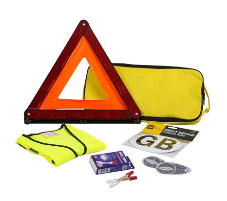 AA France Travel Kit with Breathalysers - Colours May Vary