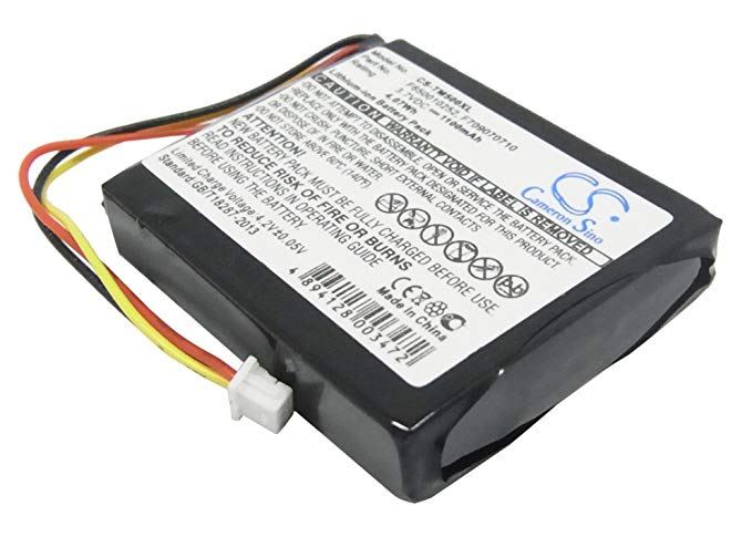 Cameron Sino Replacement 1100 mAh Battery for TomTom One Version 3, V2, V3, 4N00.004, N14644, 4N00.004.2, 4N00.005, 4N00.006, 4N00.012, 4N01.000, 4N01.001, 4N01.002, 4K00.100