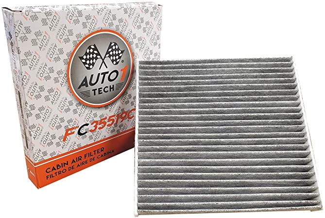 F1AUTO FC35519C FLAT PANEL CARBON CABIN AIR FILTER