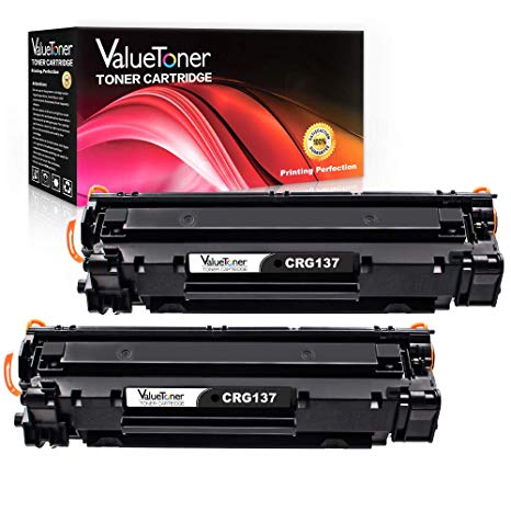 Valuetoner Compatible Toner Cartridge Replacement for Canon 137 CRG137 9435B001AA for ImageClass MF236n D570 MF247dw LBP151dw MF227dw MF229dw MF216n MF232W MF212w MF217w MF244dw MF249dw (2 Black)