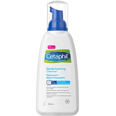 Cetaphil Gentle Foaming Cleanser, 236 milliliters