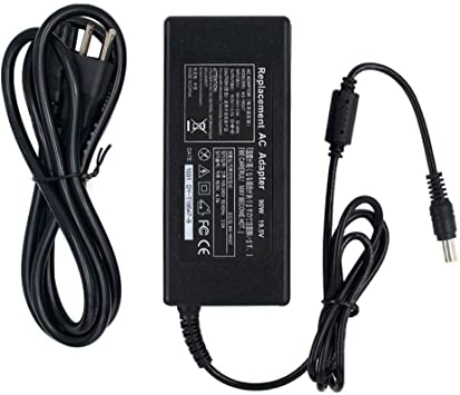 New Adapter Charger Replacement Power Cord Supply for Sony Bravia TV KDL-32 KDL-40 W600B W650A W674A W700B W800B KDL55W650D KDL48W600B KDL-42W650A KDL-40W600B KDL-32W700B Smart LED LCD 19.5V