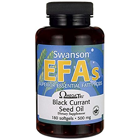 Swanson Black Currant Seed Oil Gla (Omegatru) 180 Sgels