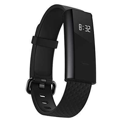 Amazfit A1603 Arc Activity, Heart Rate & Sleep Tracker with OLED Touchscreen, Black/silver