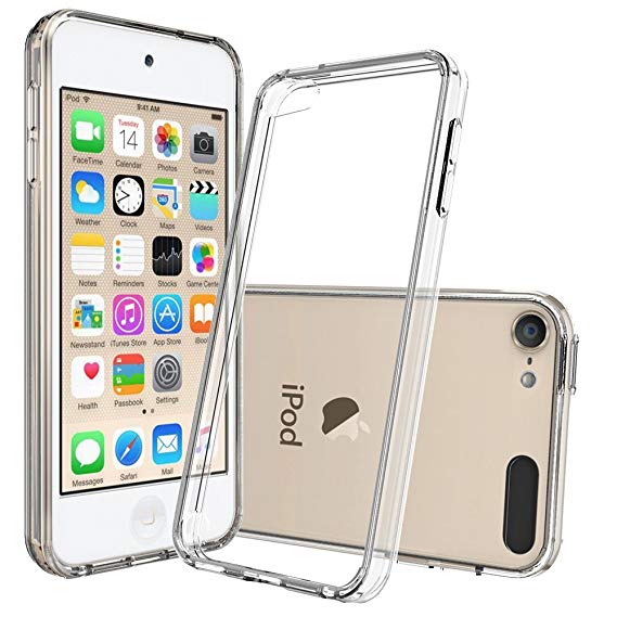 KP TECHNOLOGY NEW APPLE IPOD TOUCH 5TH / 6TH / 7TH GENERATION (5TH / 6TH / 7TH GEN) Clear Case Ultra Thin Transparent Silicone Gel Cover (Apple iPod Touch 5/6/7, Clear)