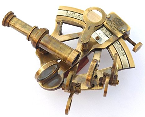 Neo Solid Brass Sextant Nautical Maritime Astrolabe Marine