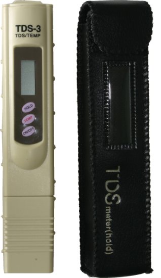 Easy Digital TDS Meter for Testing Water Quality - TDS-3 Beige