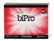 BiPro Whey Protein Isolate To-Go Box (14 Single Serve Packets), Strawberry, NSF Certified for Sport®