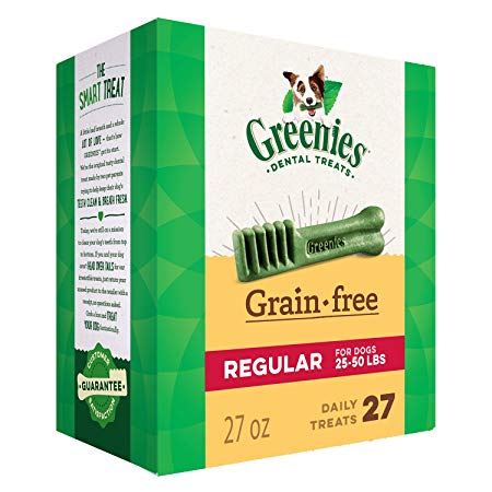 Greenies Grain Free Treats for Dogs - Regular - 27oz