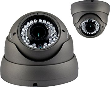 HD-CVI 1.3MP 720P Dome Vari-Focal 2.8~12mm Lense Vandal-Weather Proof 36IR Night Vision BNC Connection