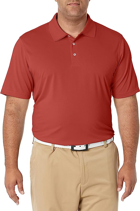 Amazon Essentials Mens Regular-Fit Quick-Dry Golf Polo Shirt