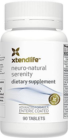 Xtend-Life Neuro-Natural Serenity. Stress Relief Supplement for Anxiety Relief and Mood Support.(90 Tablets)