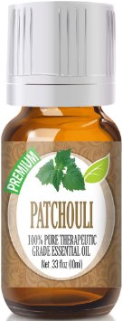 Patchouli (Premium) 100% Pure, Best Therapeutic Grade Essential Oil - 10ml