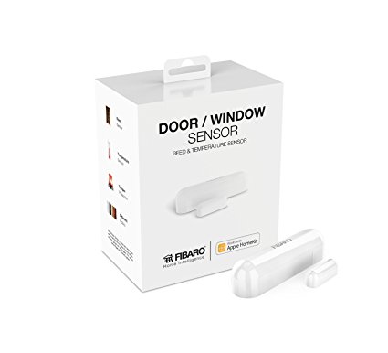 Fibaro Door/Window HomeKit-enabled Contact Sensor, White