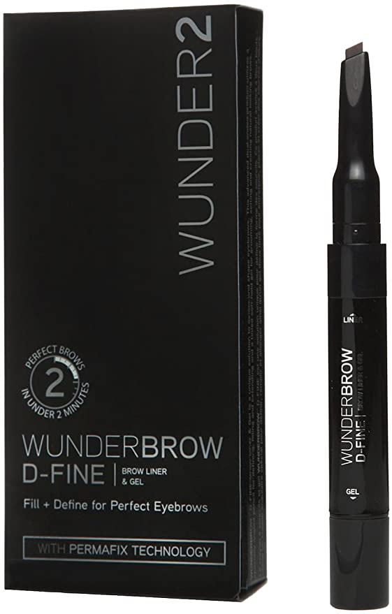 Wunderbrow D-Fine for Black/Brown Eyebrows, 3.1 Grams - WUNDER2