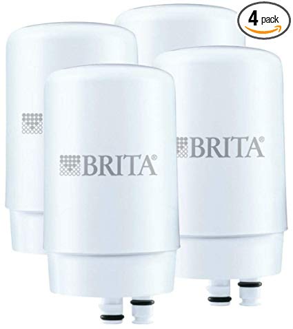 Brita On Tap Replacement Filters, 4-Pack, White by Brita