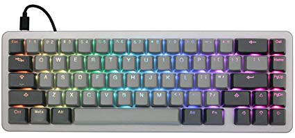 Massdrop ALT Mechanical Keyboard — 65% (67 Key) Gaming Keyboard, Hot-Swap Switches, Programmable Macros, RGB LED Backlighting, USB-C, Doubleshot PBT, Aluminum Frame (Cherry MX Blue RGB)