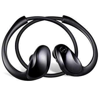 Redlink Bluetooth 4.1 Headphones Wireless Earbud Headset 7 Hours Playtime Sweatproof Noise Canceling Sport Stereo In-Ear Earphones with Mic for Home, Work, Gym