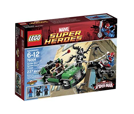 LEGO Super Heroes Spider-Cycle Chase 76004 (Discontinued by manufacturer)