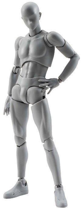 SH Figuarts Man DX Gray Action Figure Set