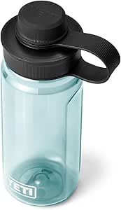 YETI Yonder Water Bottle with Yonder Tether Cap, Lightweight, Leakproof and BPA-Free