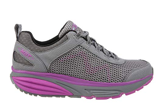MBT Woman 702012 Leather/mesh Cross-Trainer-Shoes