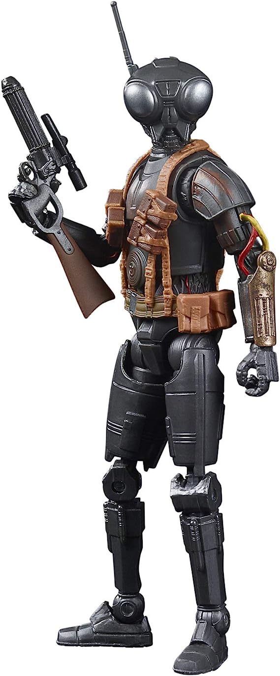 Star Wars The Black Series Q9-0 (ZERO) Toy 15 cm-Scale The Mandalorian Collectible Figure with Accessories, Toys for Kids Ages 4 and Up