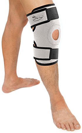JollyGear Knee Brace Support Open Patella Stabilizer for ACL Arthritis and Sports