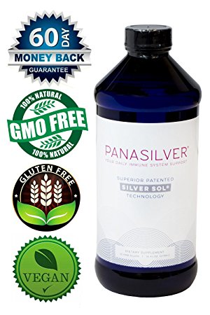Activation Products PanaSilver 10 PPM SilverSol, 473 ml / 16 oz, Superior Immune System Support