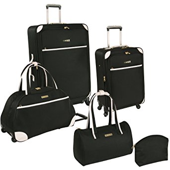 Ninewest Round Trip 5 Piece Luggage Set