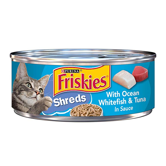 Purina Friskies Shreds Wet Cat Food - (24) 5.5 oz. Cans