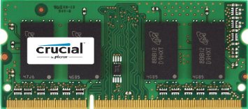 Crucial 4GB DDR3DDR3L 1066 MTs PC3-8500 SODIMM 204-Pin Mac Memory CT4G3S1067M