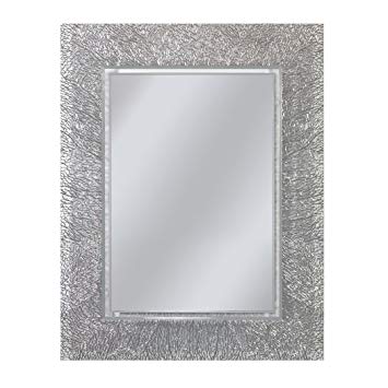 Head West Coral Rectangle Mirror, 22 by 28-Inch