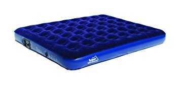 Texsport Deluxe Inflatable Airbed Mattress with Built In Battery Pump Twin or Queen Air Bed