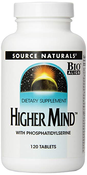 Source Naturals Higher Mind, Smart Nutrients for the Performance of a Lifetime 120 Tablets