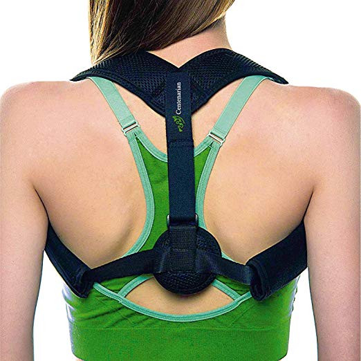 Posture Corrector for Men Kids - Upper Back Support for Woman - Adjustable Back Posture Support for Kids - Kyphosis Scoliosis Bad Posture Brace - Posture Brace for Yoga and Back Neck Pain Relief