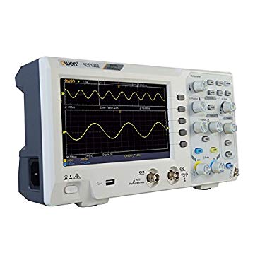 OWON SDS1102 Digital Desktop Oscilloscope 100 MHz bandwidth 1 GSa/s sample rate 10K pts wavelength