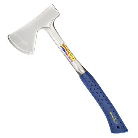 Estwing E44A 16-Inch Camper's Axe-All Steel with Shock Reduction Grip