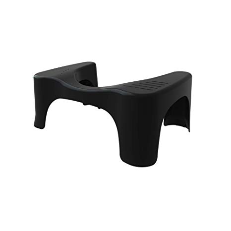 Squatty Potty Curve Toilet Stool 7" Black