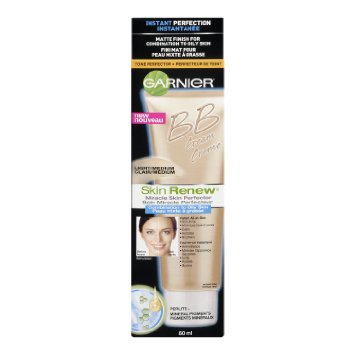 Garnier Skin Renew Miracle Skin Perfector Bb Cream, Combination To Oily Skin, Light/Medium, 2 Fluid Ounce (Packaging May Vary)