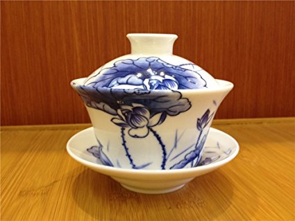 Chinese Style XL Gaiwan Tea Cup /Coffee Cup (250ml)